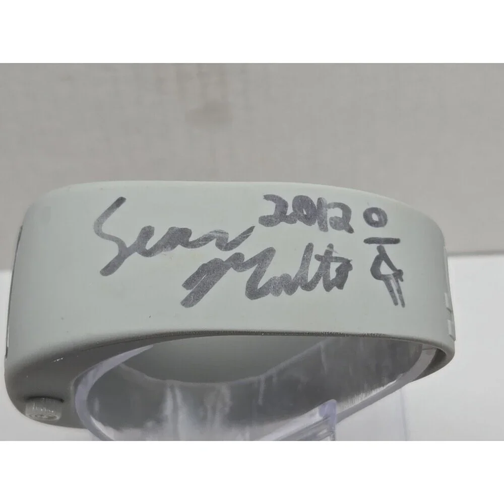 Neff Bandit Sean Malto Signed 2012 Grey Square Analog Watch 5ATM New Battery LXL